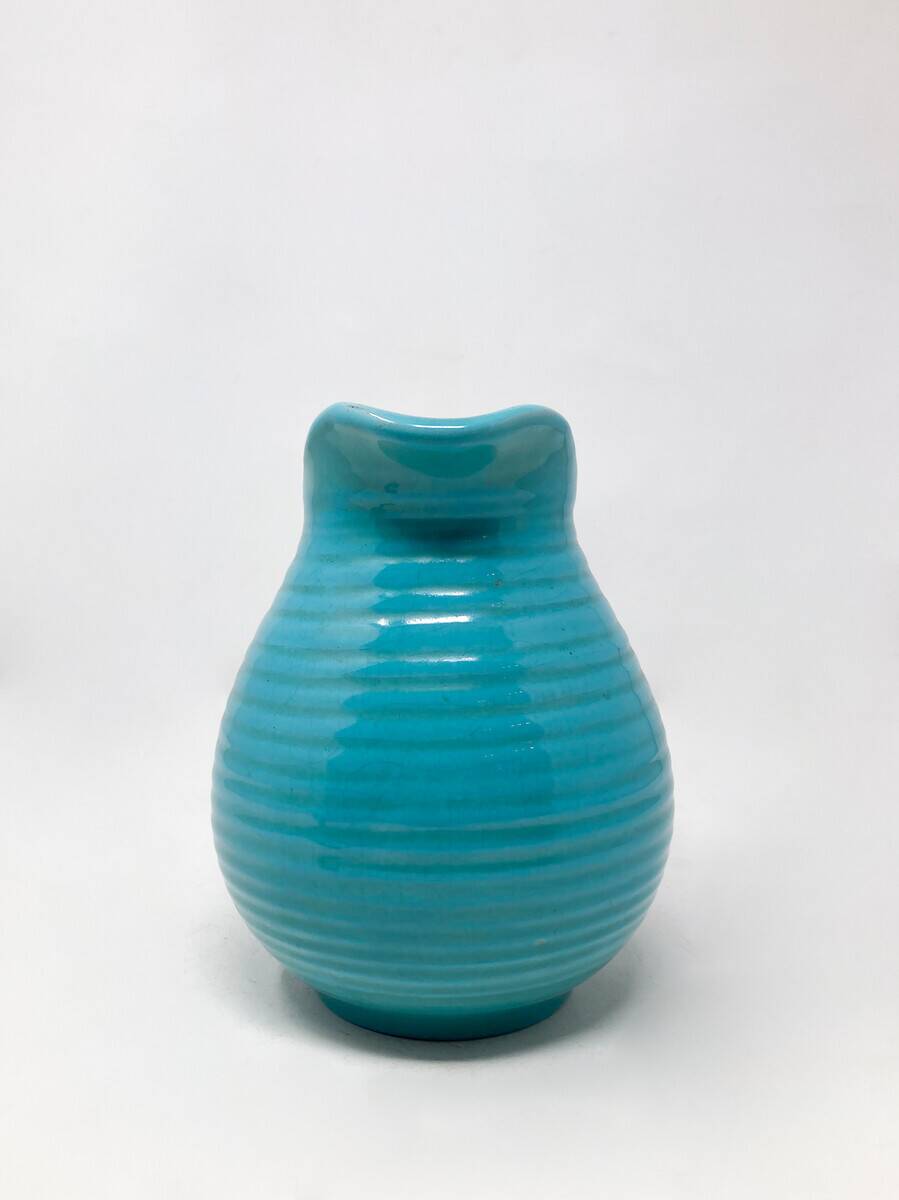 Mid-Century Modern Ceramic Pitcher signed Alexander, Belgium, 1950s