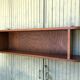 Vintage oak wall shelf