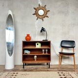 Vintage teak bookcase shelf 1960