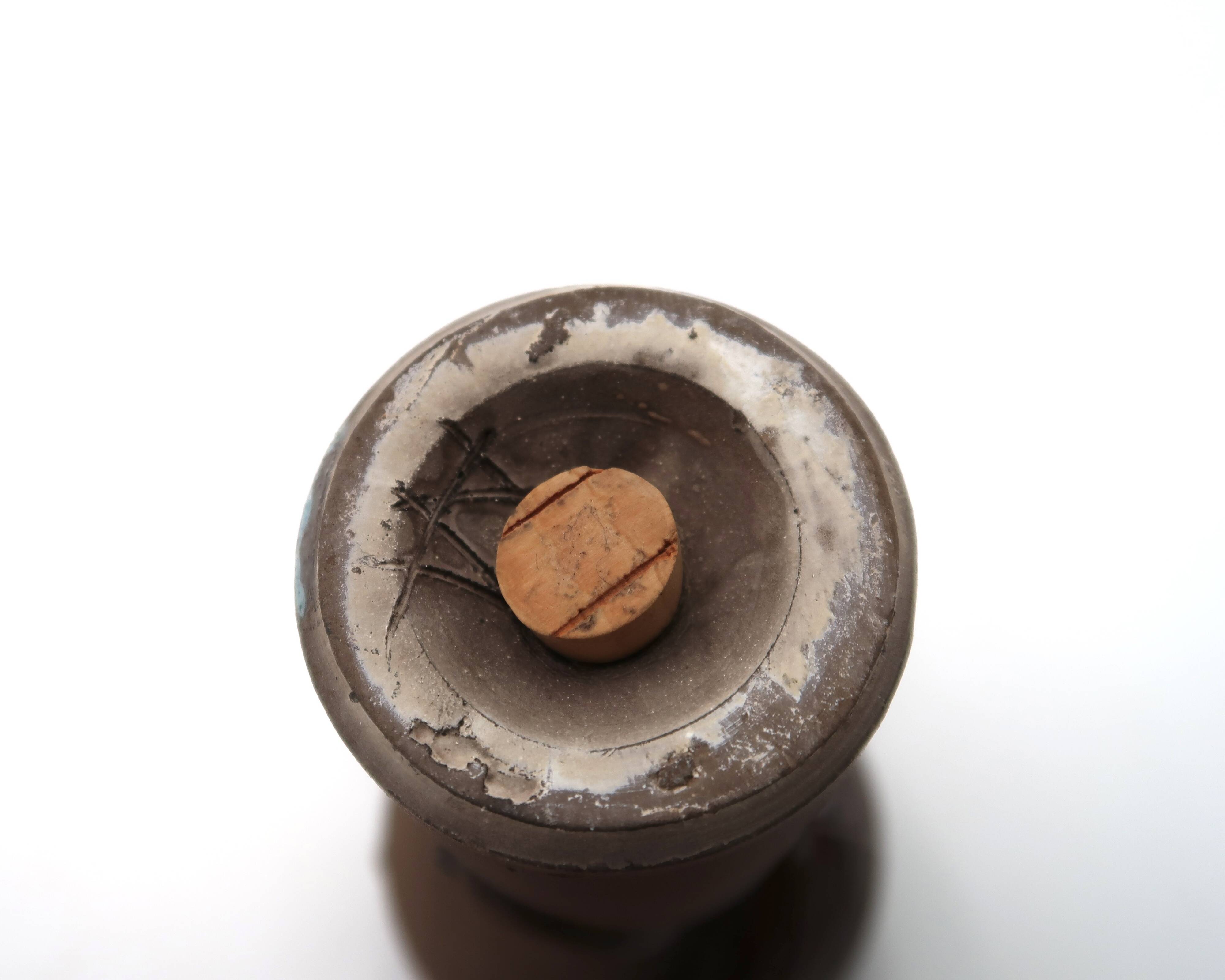 Swedish ceramic salt cellar by Astrid Anderberg, 1970s