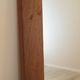 Danish mahogany mirror with shelf, 1970s