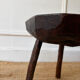 Paire de tabourets brutalistes 1950