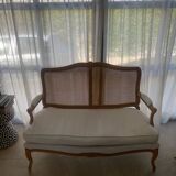 French vintage bank chair