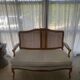 French vintage bank chair