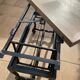 Table à système de un à trois plateaux vers 1950