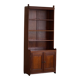 Rare high cabinet in teak by Martin Nyrop for Rud. Rasmussen, Denmark, early 20th century.