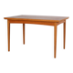 Table à manger extensible en chêne, années 60