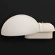 Large pair of vintage Italian wall sconces in the shape of a bulb. NFS