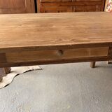 Old rectangular table - 1M40 - 2 drawers