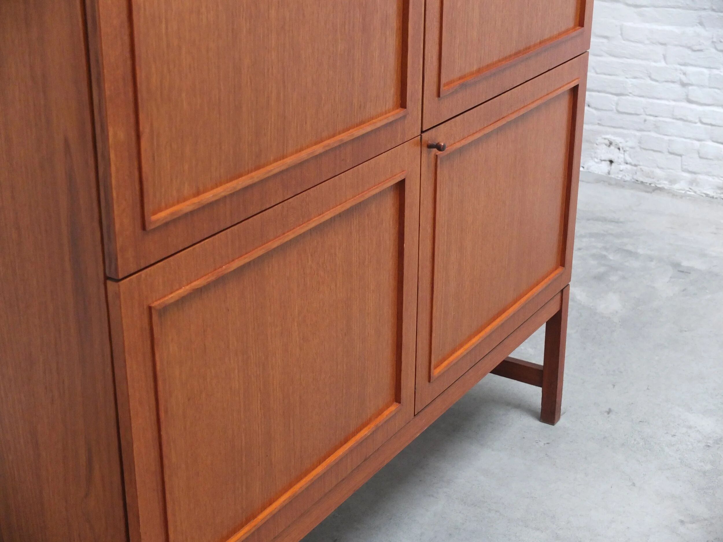 Decorative bar cabinet by Oswald Vermaercke for V-Form, 1966