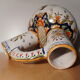 Bouquetière verseuse HD Henri Delcourt Boulogne gout faience bretonne Quimper