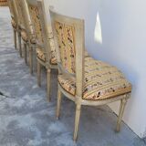 Série de 4 chaises de style Louis XVI ancienne