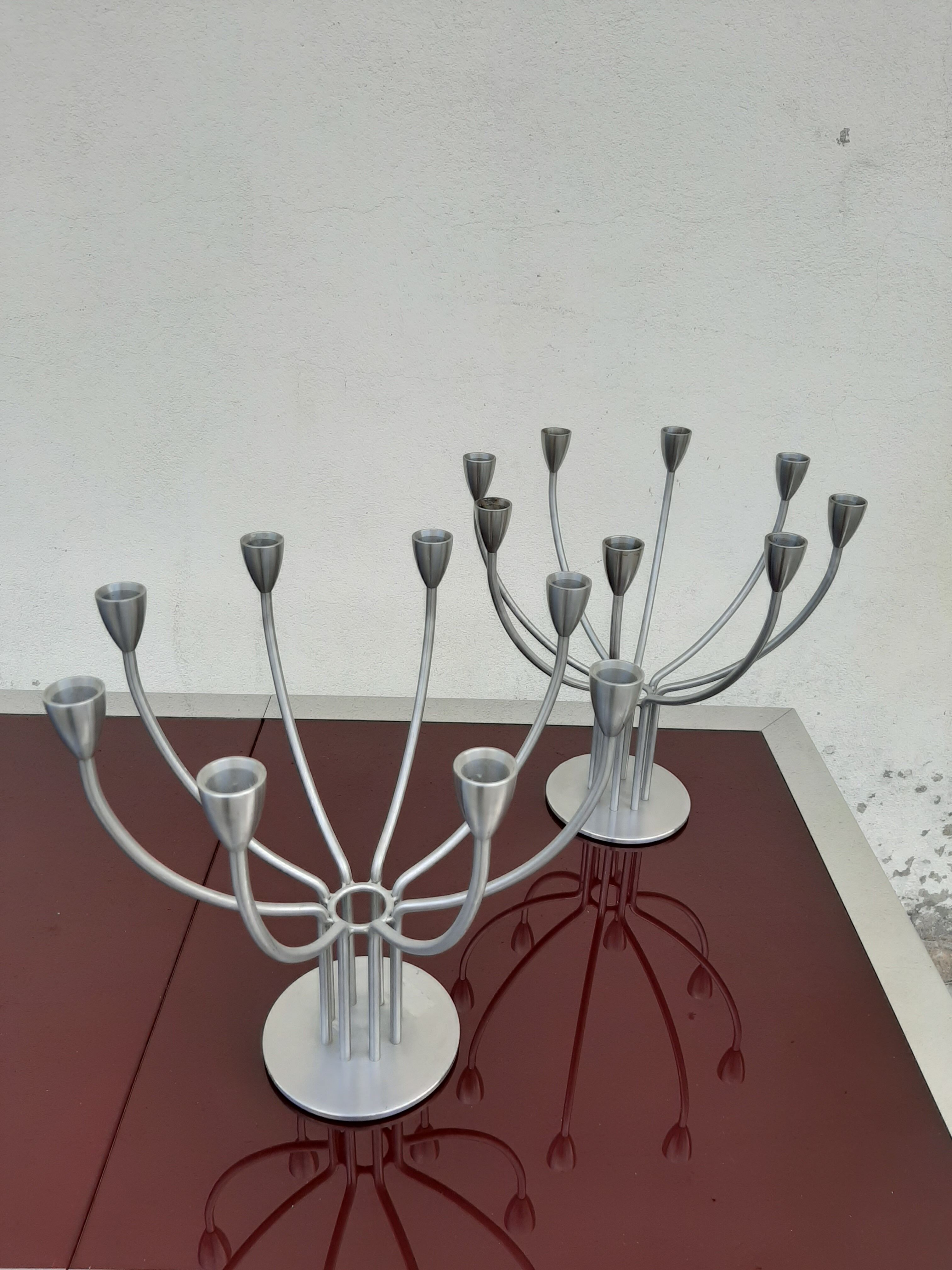 Pair of Designer Candlesticks Year 80