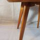 Table basse ronde chêne 1950