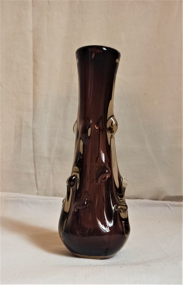 Murano Crystal Vase 70s