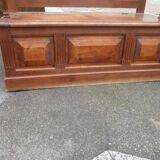 Banc coffre en chêne