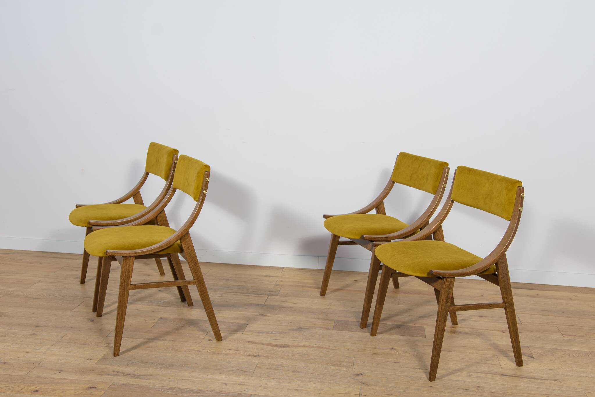 Chairs from Zamojska, Poland, 1970s, Set of 4