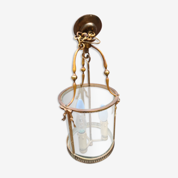 Old Lantern Louis XVI brass