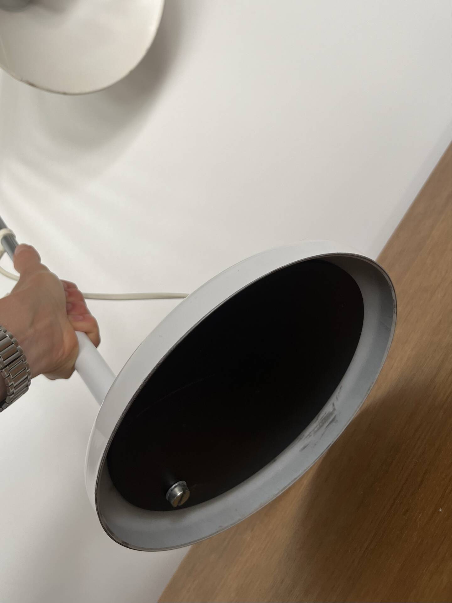 Grande lampe de bureau articulée