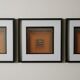 Triptych Vintage Optical Art Table - Victor Vasarely - Frames 40x4