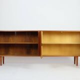 Midcentury teak sideboard vitrine lowboard 60er vintage 70er 60s
