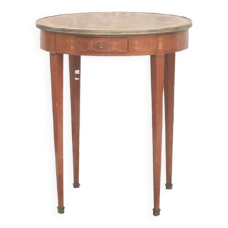 1-drawer pedestal table
