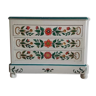 Chest of drawers with painted patterns