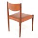 Set of 6 rosewood dining chairs 'Cellemuiden'