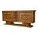 Art Deco buffet in oak and wrought iron by Léon and Maurice Jallot 1940s