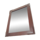 Large Cherry Wood Mirror France 1970s
