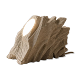 Lampe sculpturale — Pièce lumineuse minérale
