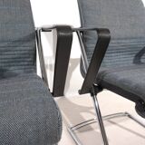 Set of 2 Drabert Z conference/dining room chairs by Prof. Hans Ullrich Bitsch