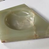 Empty ashtray vintage alabaster pocket