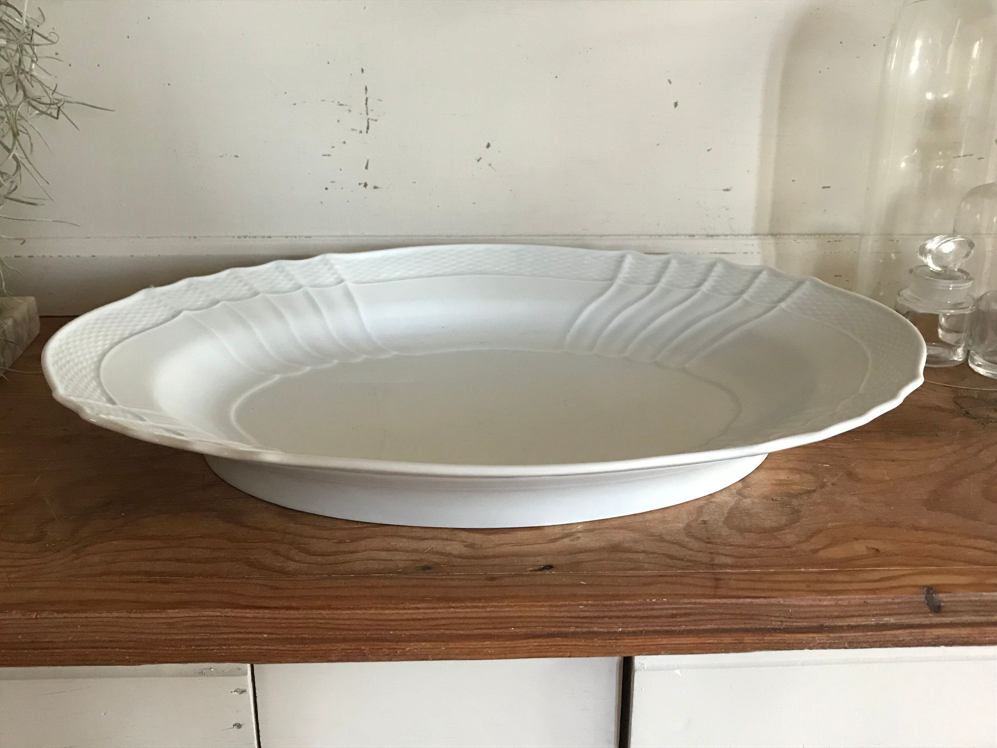 Italian porcelain oval dish