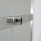 Pair of 70s tubular mirrors, chrome steel