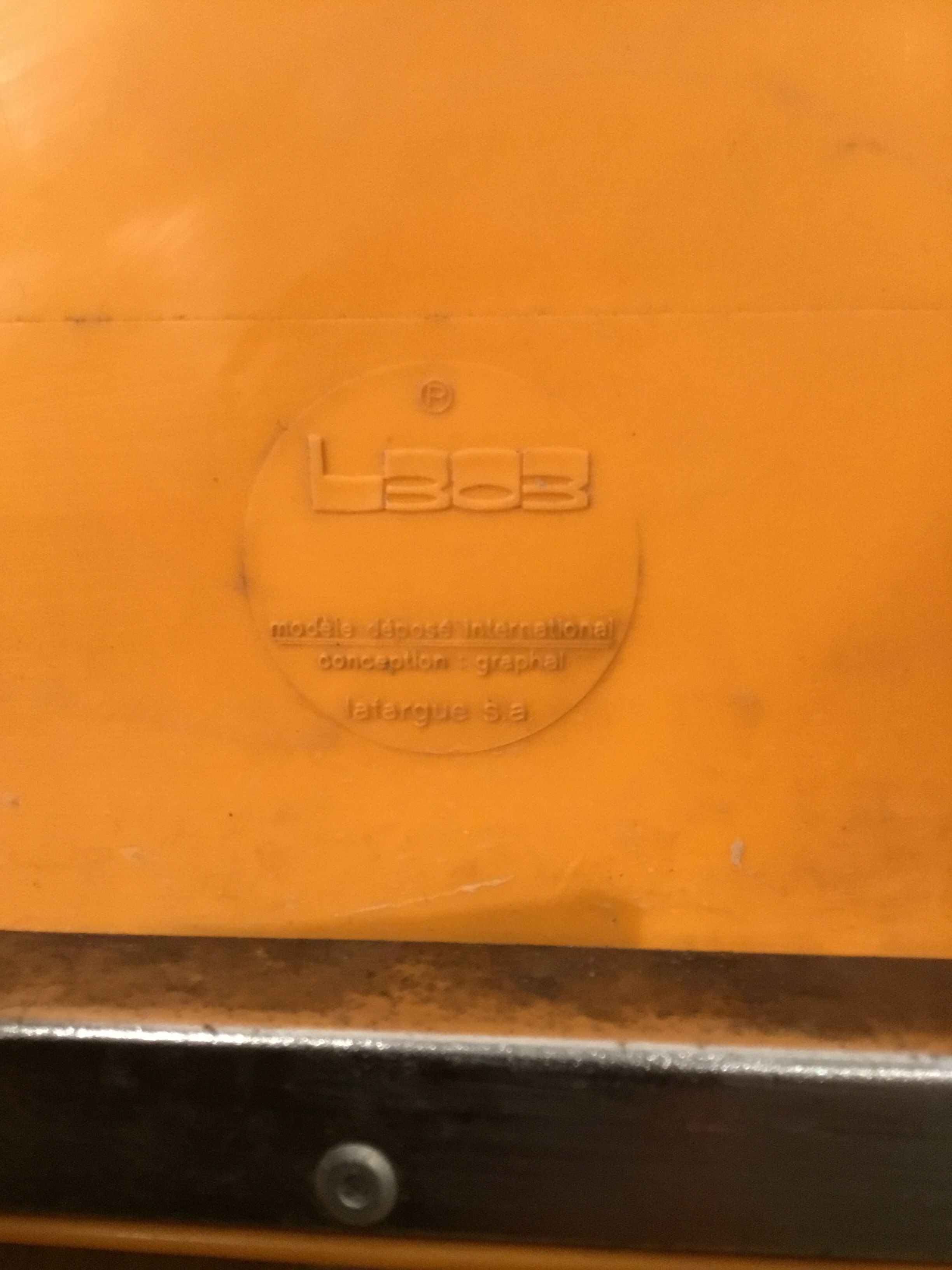 4 L303 chairs by Lafargue