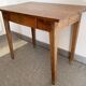 Authentic vintage farmhouse table in solid oak from the 50s and 60s