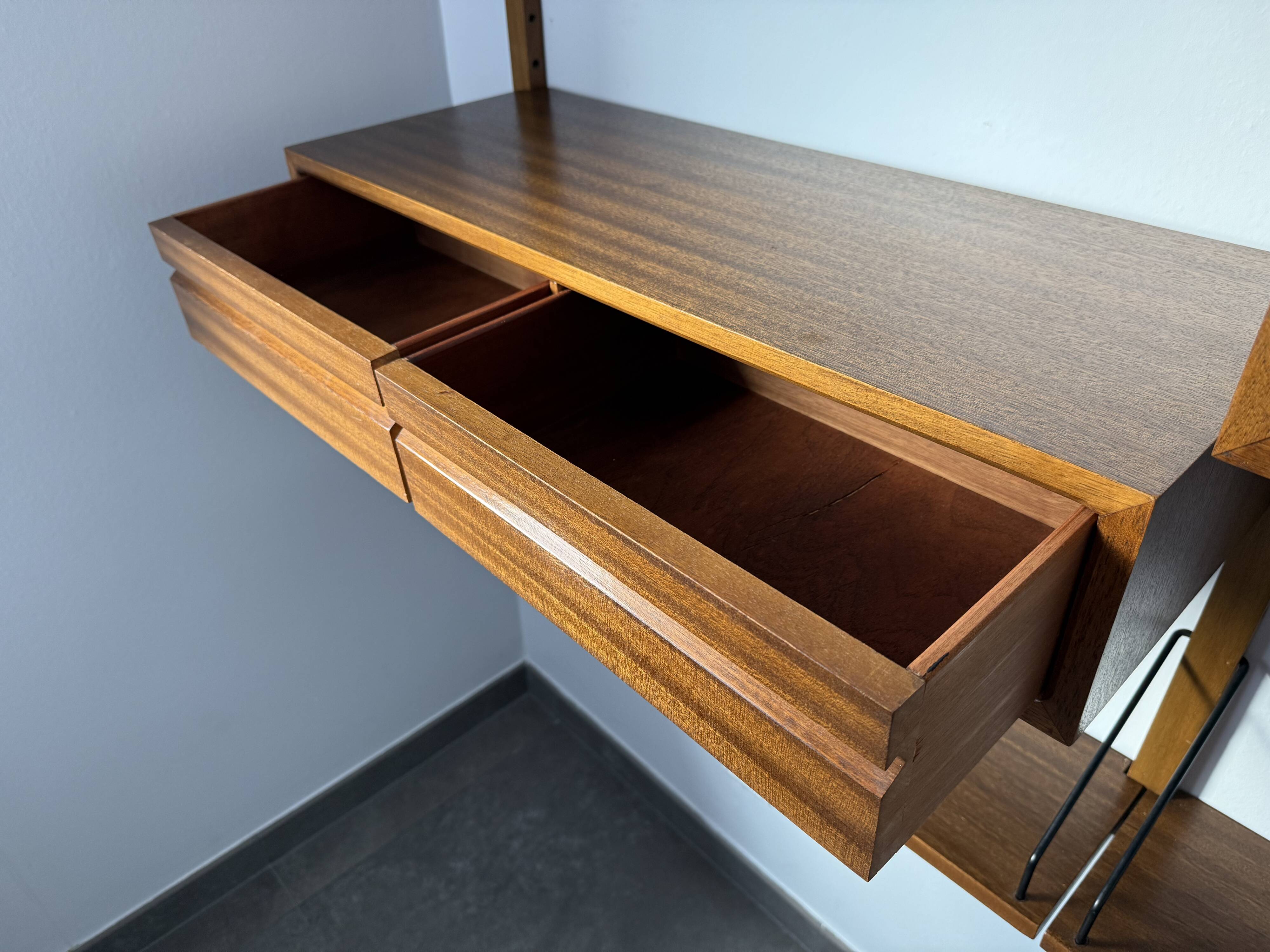 Poul Cadovius Denmark Scandinavian Bookcase, 1960s