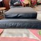 Canape seltz orme et cuir design 1960