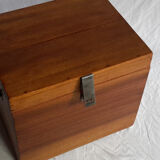 Old mahogany trunk 1955