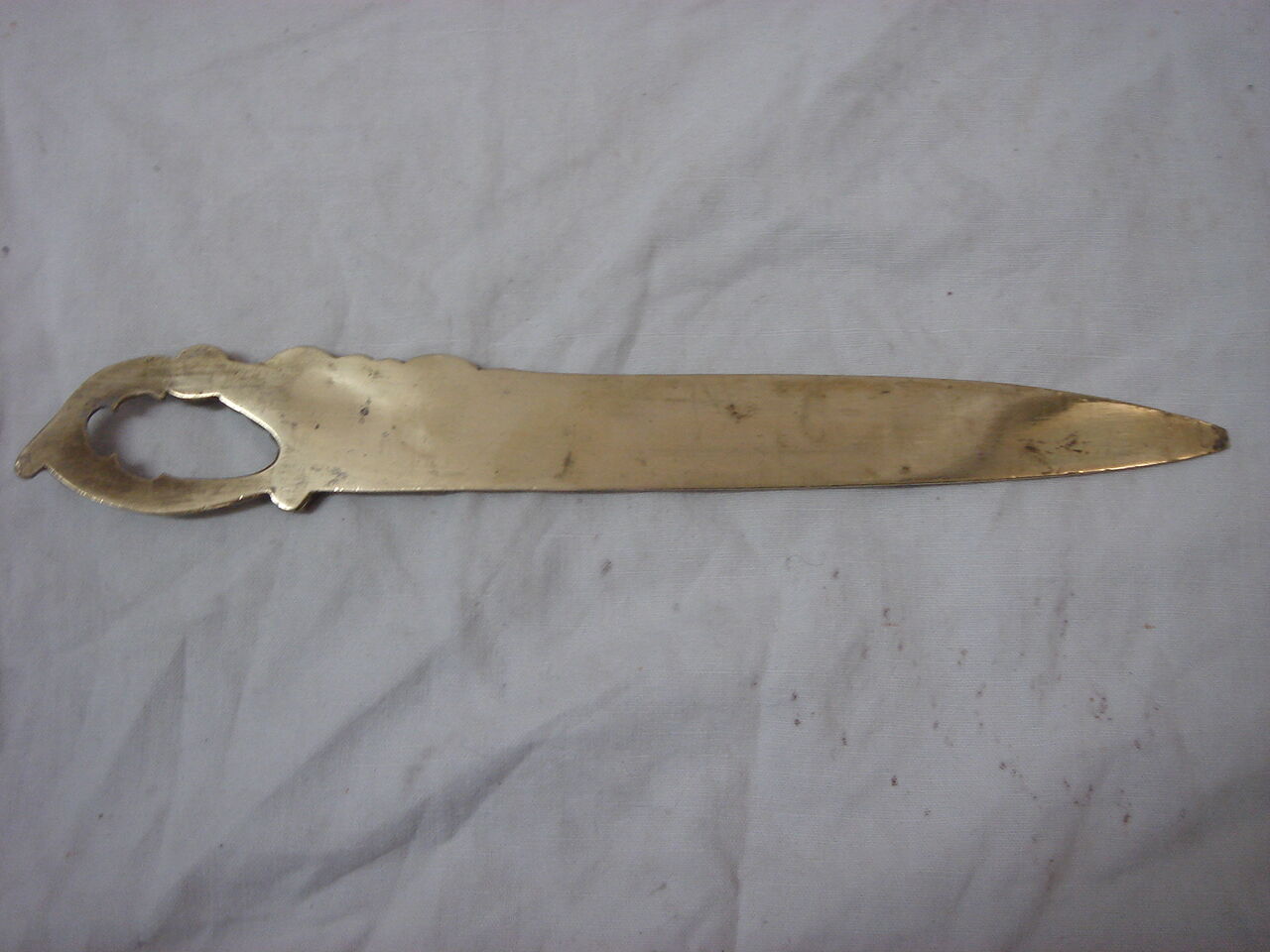 A.Marionnet bronze paper cutter at the end of the 19th century