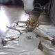 20-30s bronze chandelier
