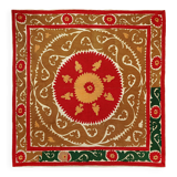 Vintage Turkish hand-knotted rug 152x158 cm