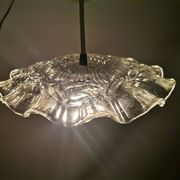 Lampe suspendue de cuisine en verre transparent Farmhouse
