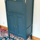 Early 20th century blue Vosges sideboard
