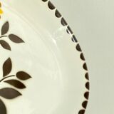 Oval serving dish - floral patterns