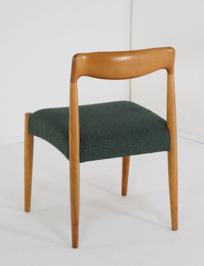 Set of 4 Danish Chairs 'Bjerremose'