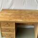Vintage Burac desk from the 50s in renovated wood