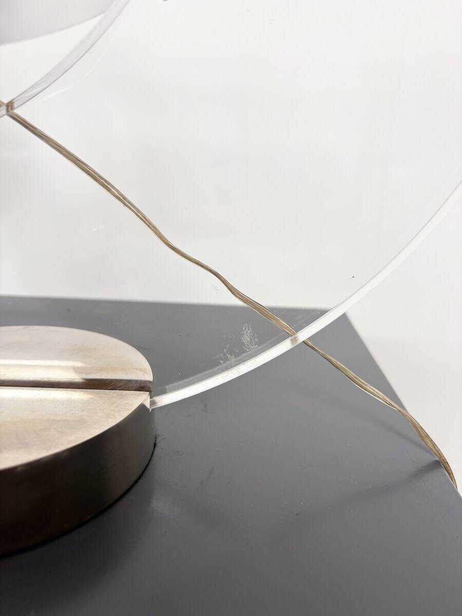 Satellite Table Lamp by Yonel Lebovici, 1969