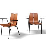 Pair of “GA” armchairs by Hans Bellmann – Horgone edition